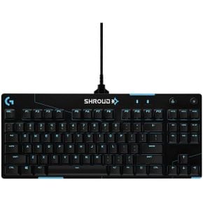 미국 로지텍 게이밍 키보드 Logitech G PRO Mechanical G아미ng Keyboard Shroud Edition 182632