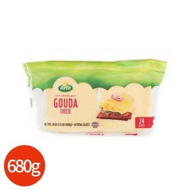  ARLA 알라 고다 슬라이스 치즈 680g