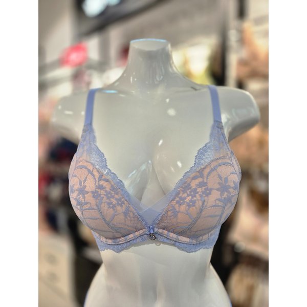 [시흥점] S 비너스) 24ss 젤볼륨 딥브이 레이스 브라 VBR1694-BU