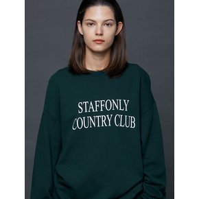 COUNTRY CLUB SWEATSHIRTS (GREEN)