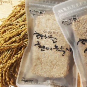 황치골  유기농 현미 누룽지 200g  수제 옛날 구수한 누룽지