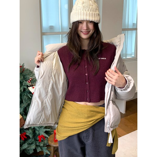 [그레이/블랙 재입고]세론 숏 덕 다운_4COLORS