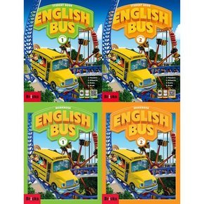 English Bus Starter SB 1-2 + WB 1-2 세트  전4권