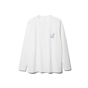 Foam Printed L/S T shirt Land Bleeze  TS-23AU005