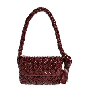 우먼 Bottega Veneta Kalimero 인트레치아토 레더 숄더백 크로스백 Barolo/ M Brass 9286250