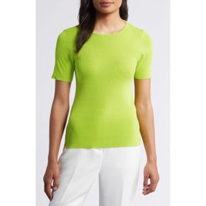 4879788 Tahari ASL Short Sleeve Sweater