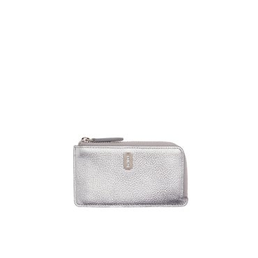 분크 Magpie Zipper Card Wallet (맥파이 지퍼 카드지갑) Flash Silver VQB4-1CW139-1SIXX