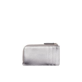 Magpie Zipper Card Wallet (맥파이 지퍼 카드지갑) Flash Silver VQB4-1CW139-1SIXX