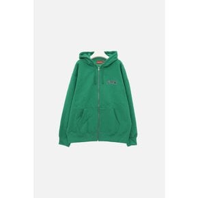 도우보이 스웨트 기모 집업 공용 자켓 FW22SW60 GREEN