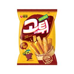 농심 바삭츄리 고튀 90g 2개 + 농심 누룽지팝 142g 4개