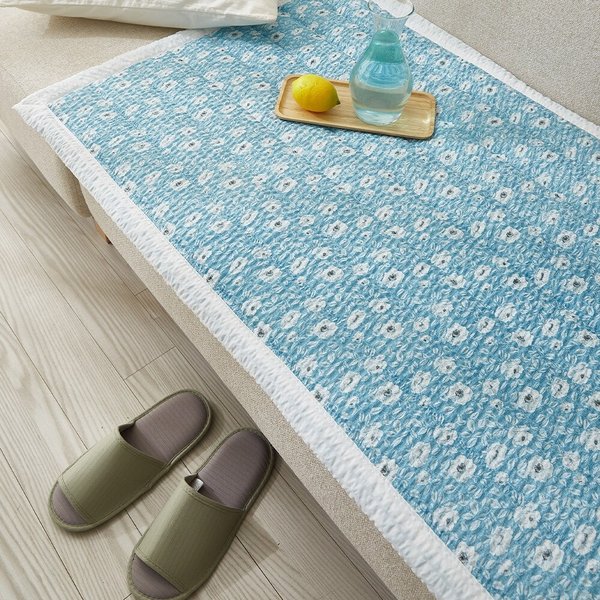 리브린 블루미 시어서커 여름 소파패드 4단 60x240