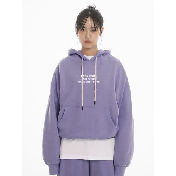 MWL OVER FIT HOODIE - PURPLE