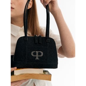 CP DENIM MINI BAG(BLACK)