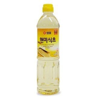  샘표 식초 부드럽고 진한 현미식초 900ml