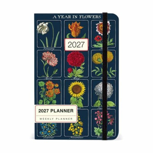 확대된 대표 2027 다이어리 A Year in Flowers