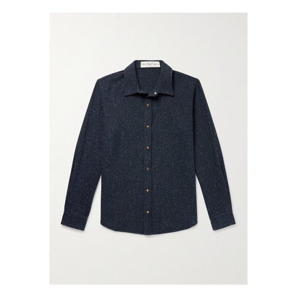 갓 트루 캐시미어 캐시미어 울 혼방 셔츠 블루 46376663162919777