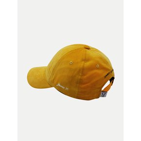 JSC corduroy ball cap (Yellow)