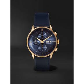 [해외배송] MEISTER CHRONOSCOPE 오토매틱 407 MM PVD코팅 스테인레스 스틸 & 레더 B0080105824