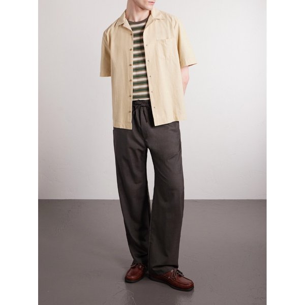 주드 캠프칼라 코튼 리넨 블렌드 셔츠 46376663163034843