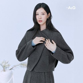 [The AtG] 더엣지 24FW 울혼방 커브드 자켓