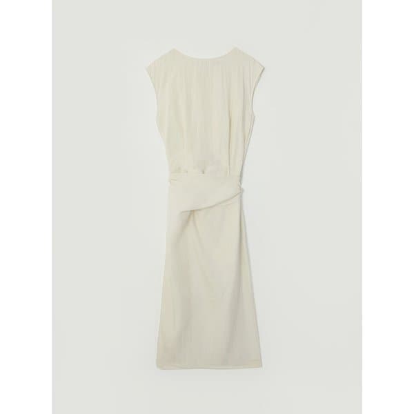 ARIA TWIST STRAP DRESS_CREAM