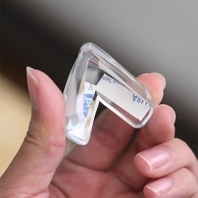 접착식 투명 모서리 보호대 책상 가구 코너 기둥 방지 보호 가드 쿠션 8개