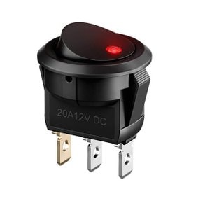 원형스위치 토글 SPS006 LED레드 온오프 시소스위치 전기토글스위치 12V