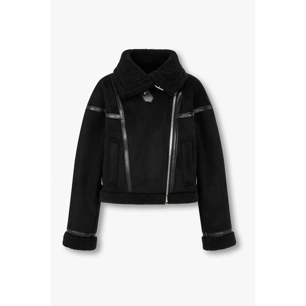 신세틱 스웨이드 무스탕 점퍼 7115475Y04199