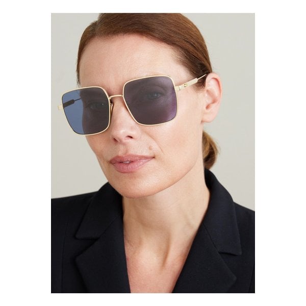 디올 디올까나쥬 S1u 골드톤 스퀘어 프레임 선글라스 1647597343728912