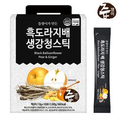 즙쟁이 흑도라지배생강청스틱 100포 도라지청[31878367]