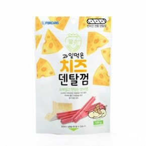 D18 포켄스 과일먹은 치즈덴탈껌 딸기 100g (WA39A7B)