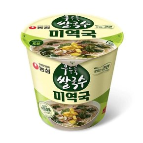 농심 후루룩 쌀국수 미역국 74g 12컵