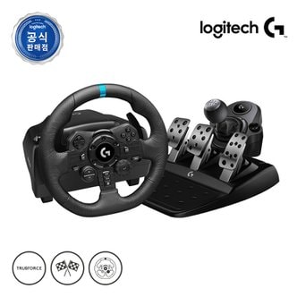 Logitech 로지텍코리아 G923 레이싱 휠 + 쉬프터 패키지 PS4 PS5 PC