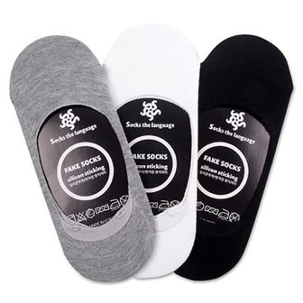 핫트랙스 [패션양말] muji_fakesocks_3set