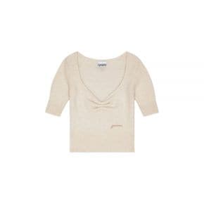 24 white BRUSHED ALPACA TOP (K2143 135) (브러쉬드 알파카 탑)