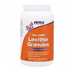 [해외직구]나우푸드 레시틴 과립형 907g/ Now Foods Lecithin Granules 2lb