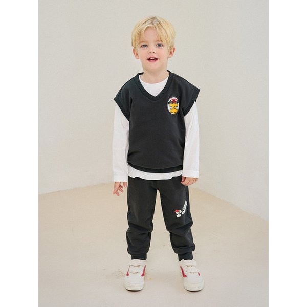 조이풀퍼즐피스조끼상하복