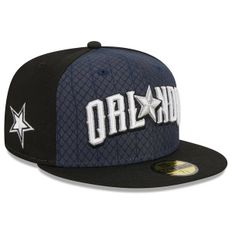 [해외] 995680 뉴에라 모자 NBA 올랜도 매직 2023/24 City Edition 59FIFTY Fitted Hat Navy/Bla