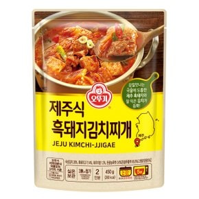 오뚜기 제주식 흑돼지김치찌개 450g