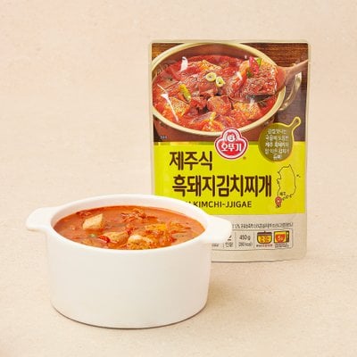 제주식 흑돼지김치찌개 450g