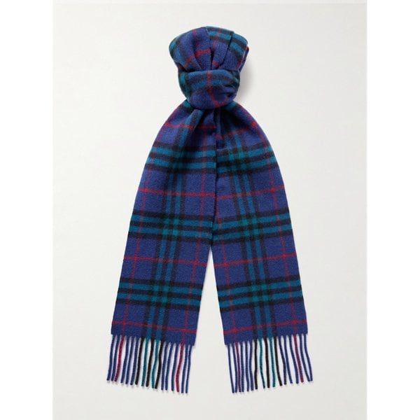 프린지 체크 캐시미어 스카프 46376663162944108