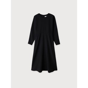 dolman sleeve dress_black