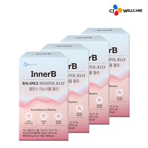 이너비 밸런스 이노시톨 복숭아맛 젤리 30포 4박스