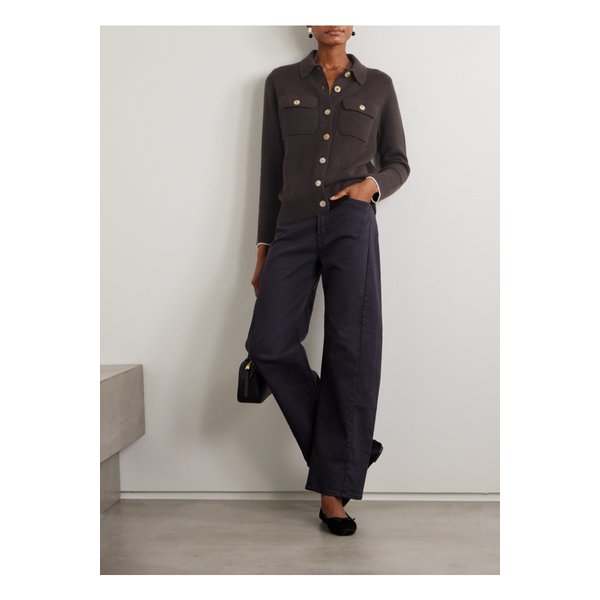 아치4 사크빌 캐시미어 가디건 브라운 46376663162866788