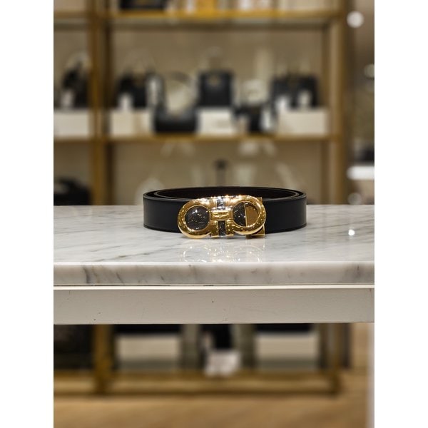 [시흥점] 남성 간치니 양면 벨트 67-5542-586940(골드유광)