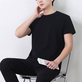 반팔티 심플한 데일리 스타일 반팔 티셔츠 캐주얼 티