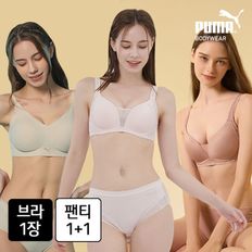 [푸마] 노와이어/심리스/라이트 기능성 브라1장/팬티2장 균일가 택일..[34676577]