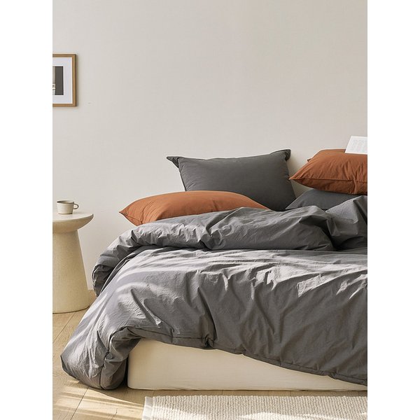 오브 고밀도 60수 워싱 이불커버+베개커버 세트(SS/Q) 10종