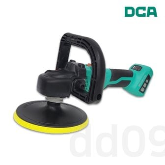  DCA ADSP180Z 충전 폴리셔 20V 베어툴(본체) 7인치 BL모터/6단속도조절/백업패드/사포,울 포함