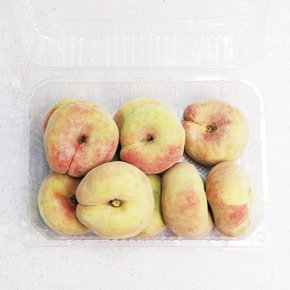 [오늘신선] 경북 영천 제철 과일 거반도 납작이 복숭아 1kg 로얄과
